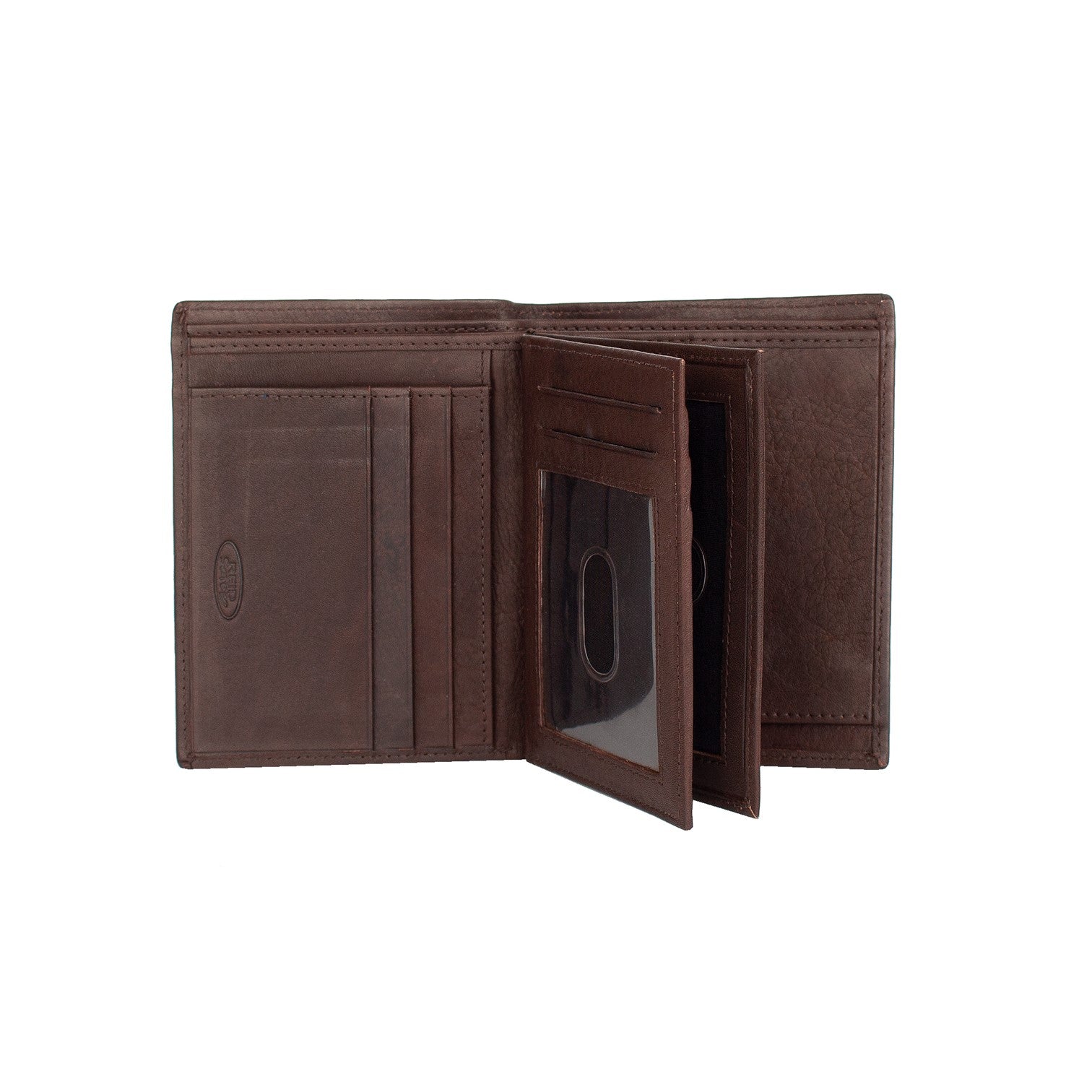 Adriatik Plånbok Mellanstor i Skinn Svart