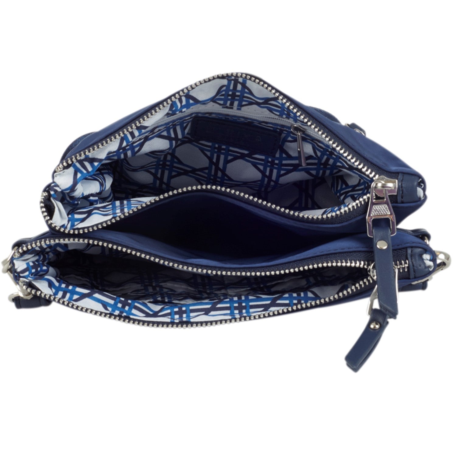 Ulrika Nylon Pocket Axelremsväska Svart