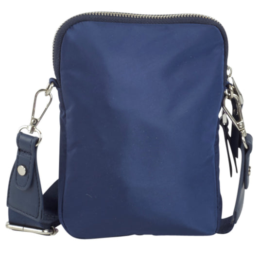 Ulrika Nylon Pocket Axelremsväska Liten Beige