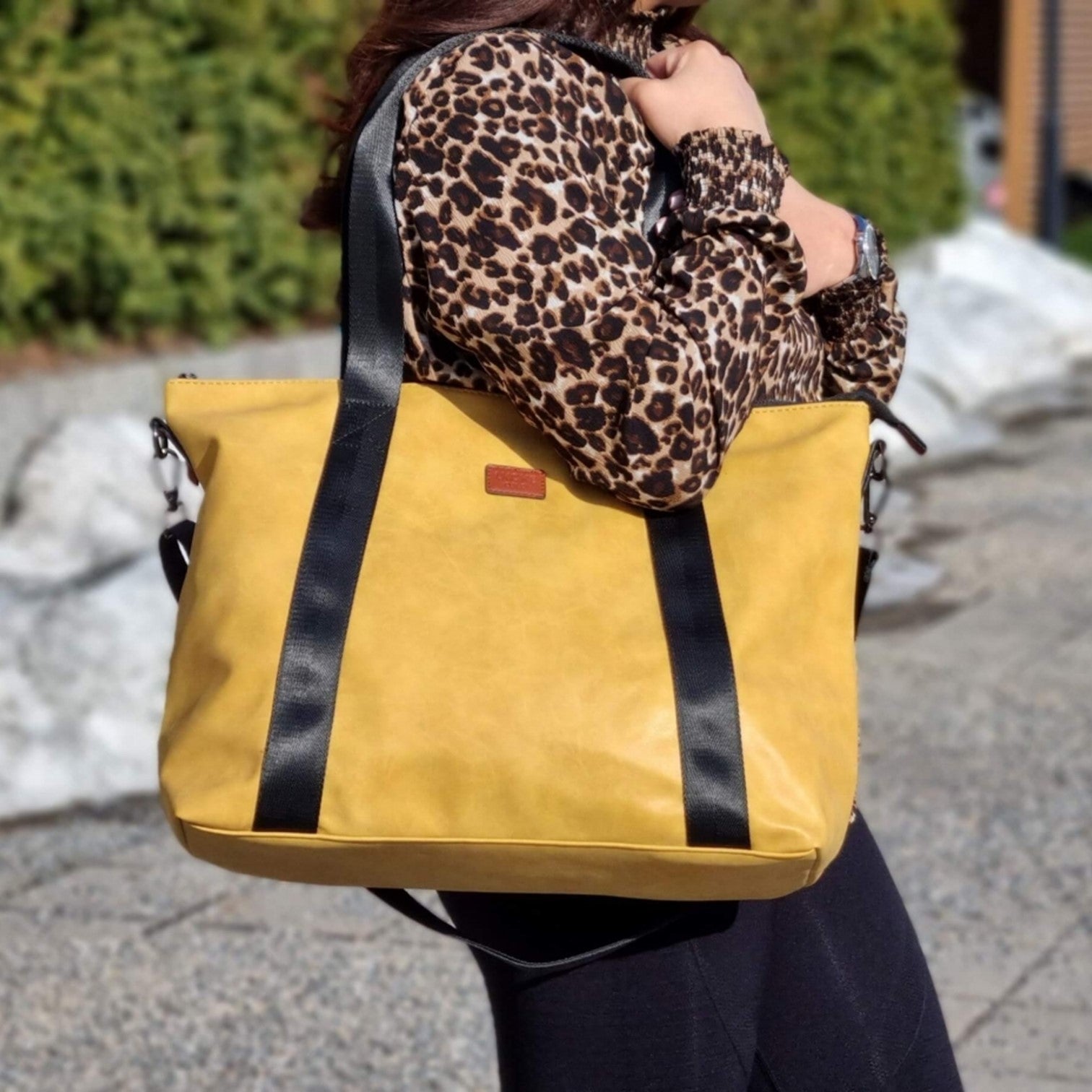 Lycke Oslo Strand bag Äppelgrön