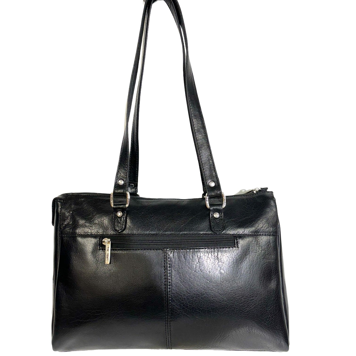 The Monte Bronx Brun Handväska i Skinn Bridge