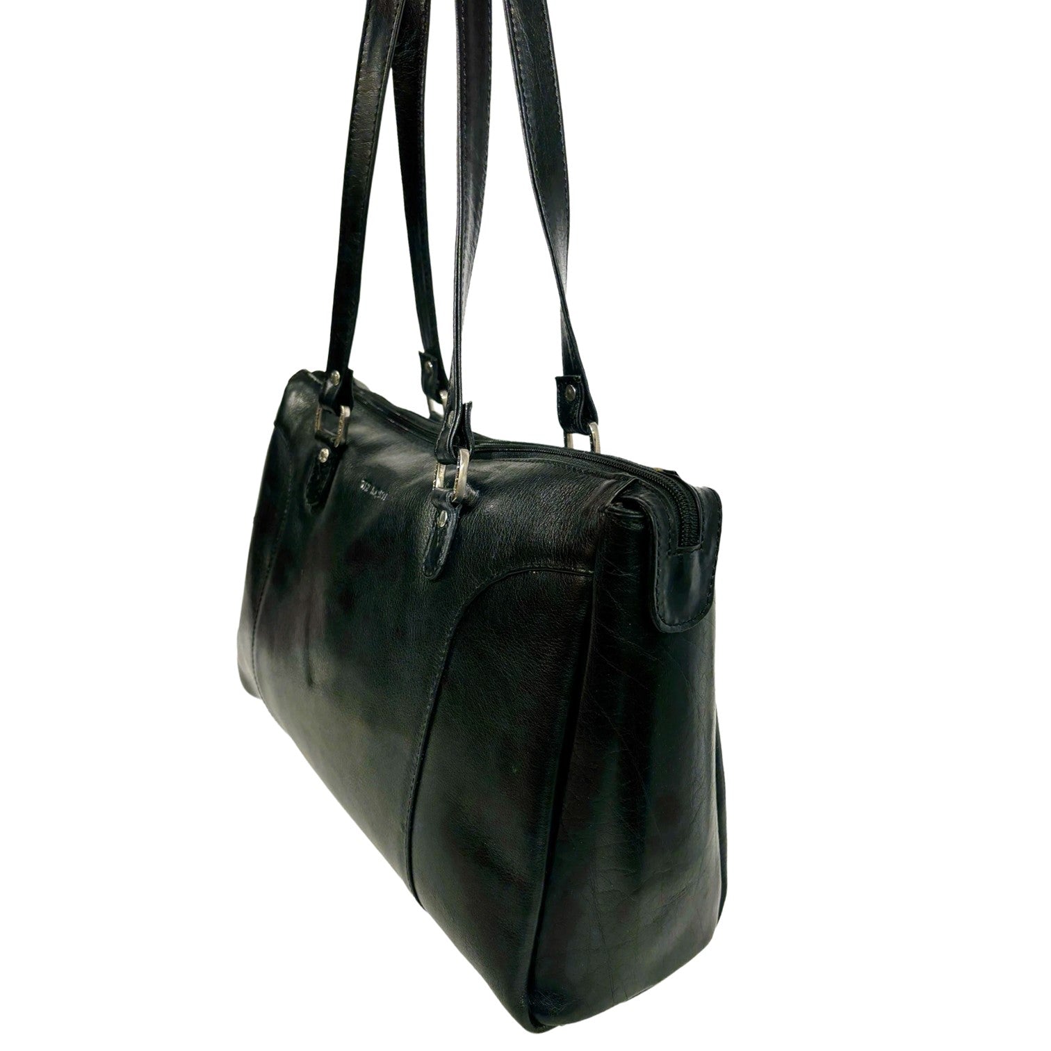 The Monte Bronx Brun Handväska i Skinn Bridge