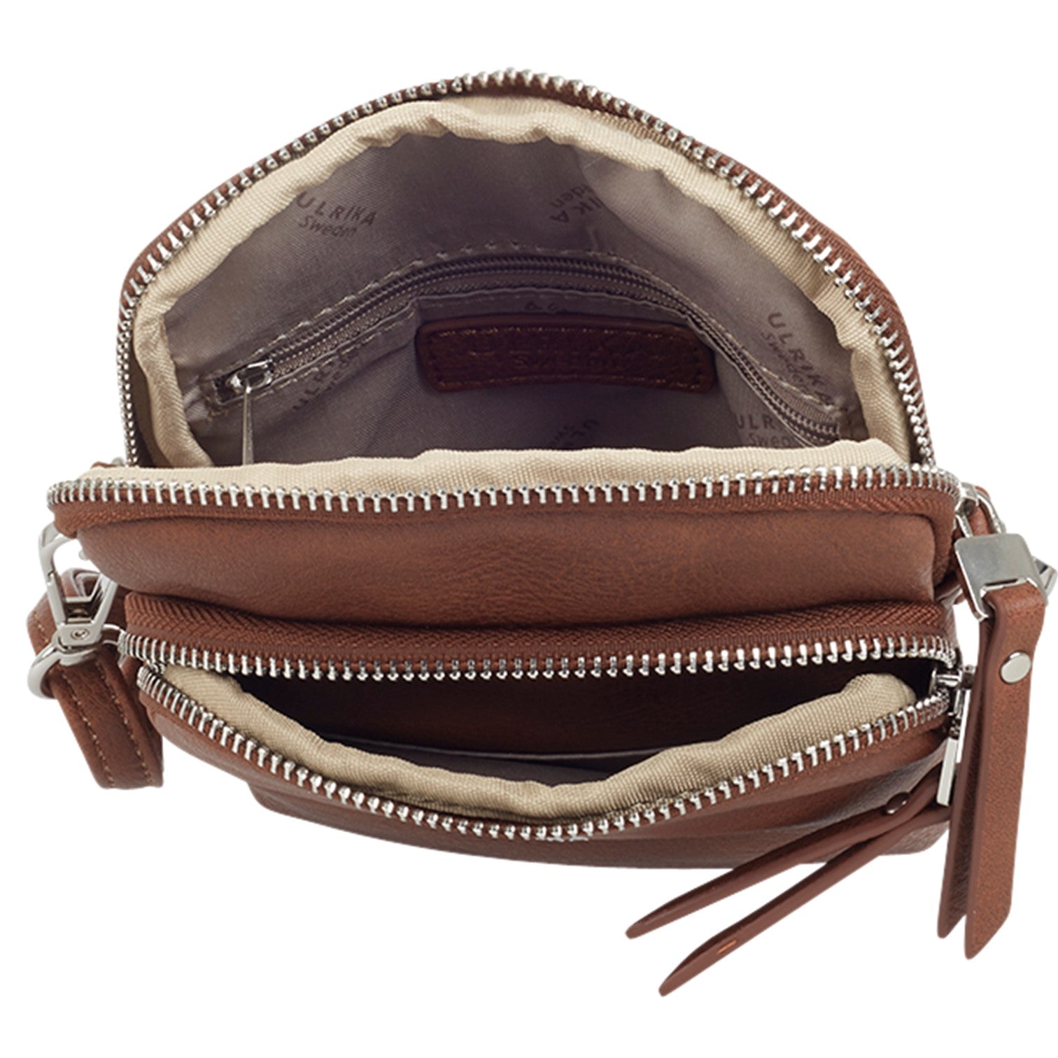 Ulrika Noos Mobilväska Brun