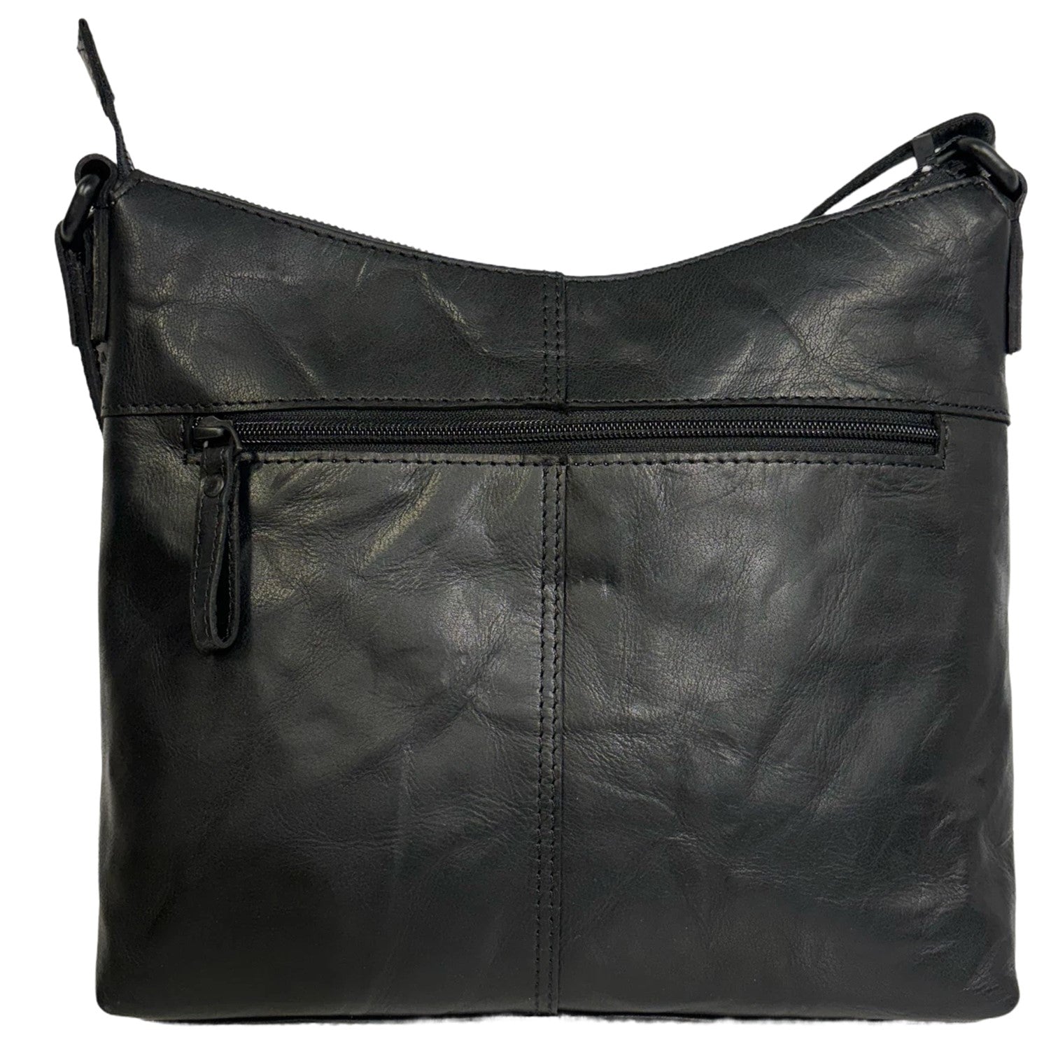 Spikes & Sparrow Lydia Axelremsväska i Skinn Svart