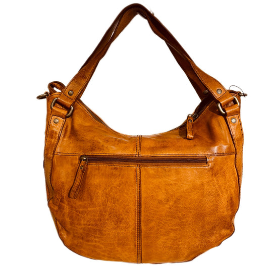 Spikes & Sparrow Lydia Hobo Väska i Skinn Brandy