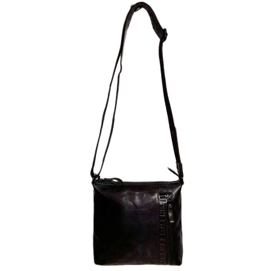 Spikes & Sparrow Lydia Axelremsväska i Skinn Mellanstor Svart