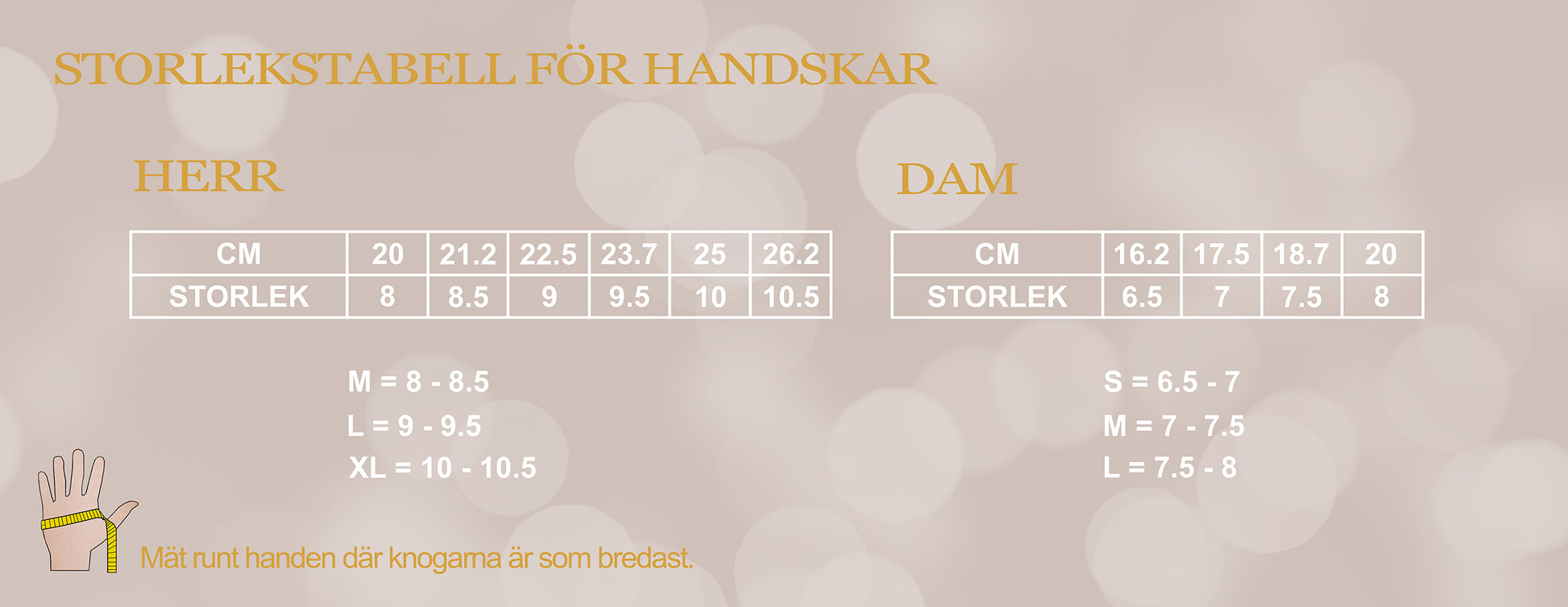 HK Damvante Fårskinn Large Svart