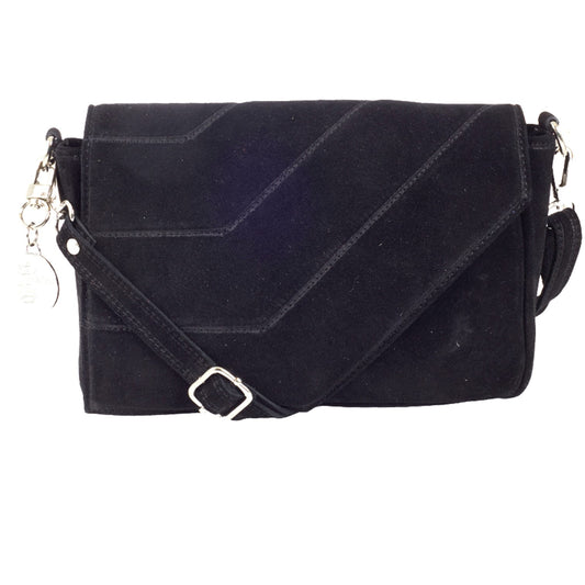 Ulrika Italy Axelremsväska i Skinn Mörkblå