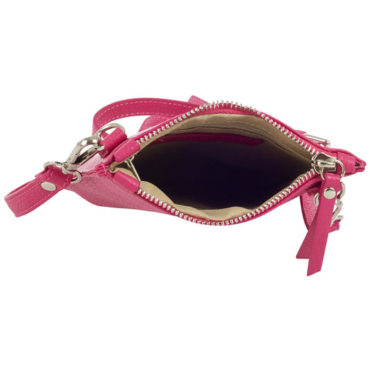 Ulrika Italy Mobilväska i Mockaskinn Cerise