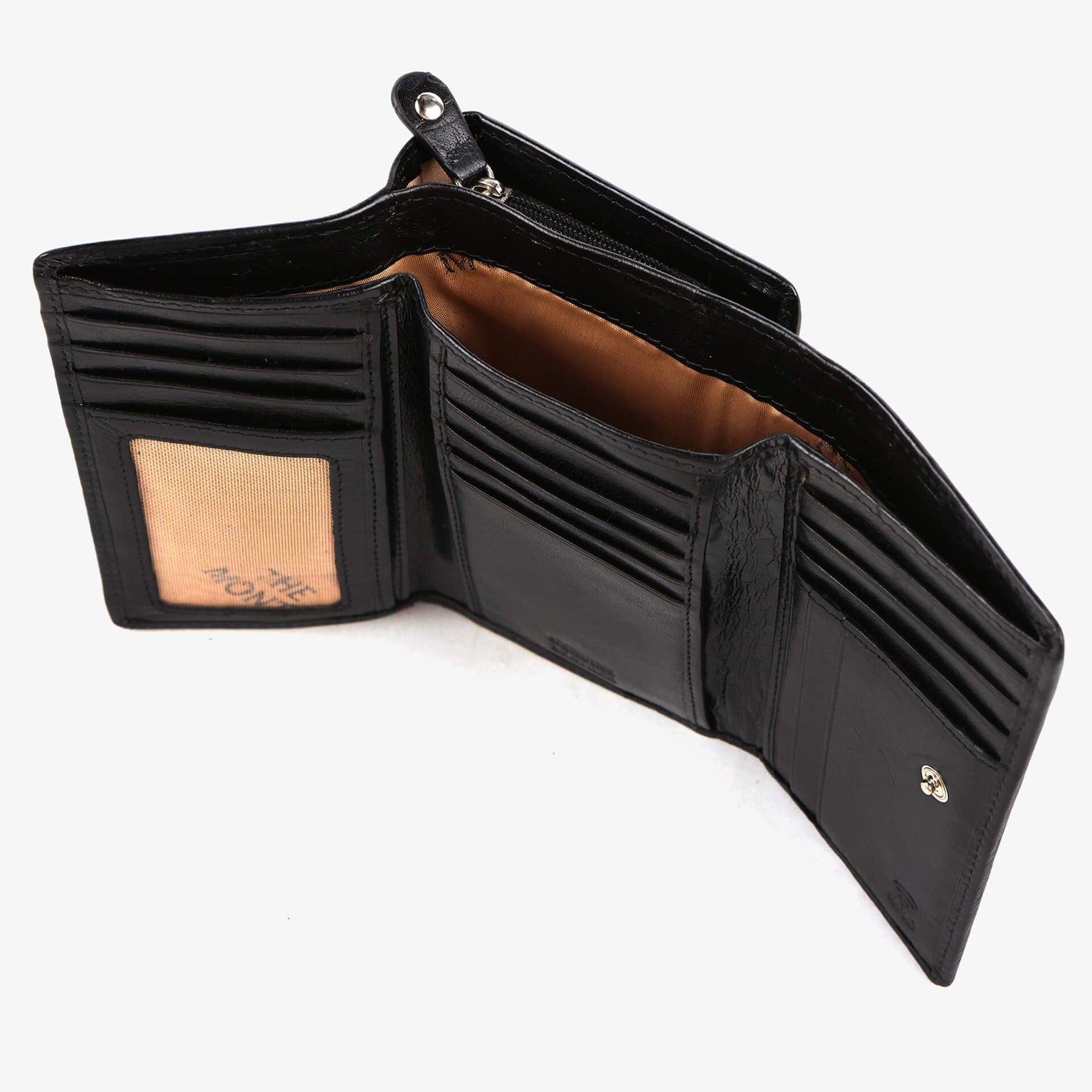 The Monte Dam Plånbok i Skinn Mellanstor Marinblå