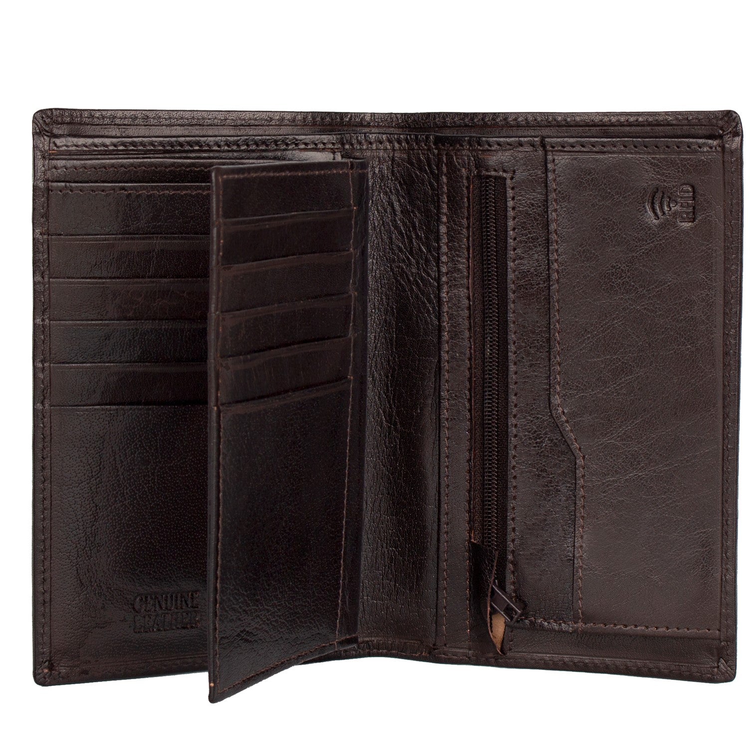 The Monte Dallas Plånbok i Skinn Stor Brun