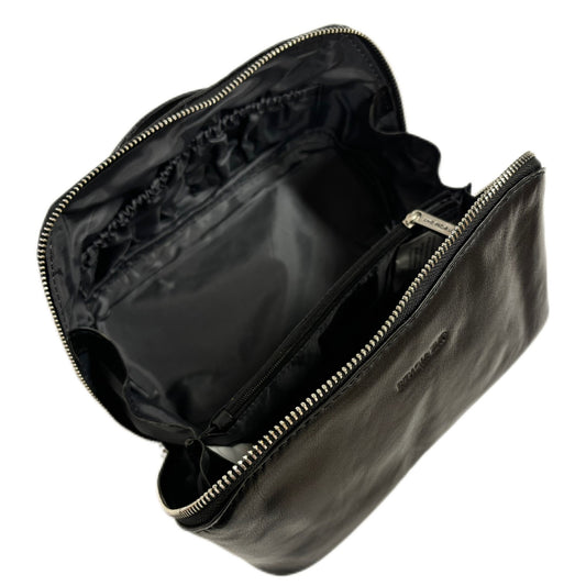 The Monte Aron Stor Necessär i Skinn Svart