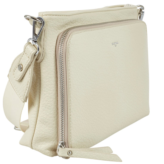 Ulrika Dam Recycled Axelremsväska Brun