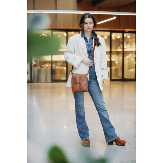 House Of Sajaco Marta Axelremsväska i Skinn Cognac