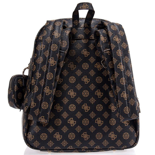 Guess Power Play Ryggsäck Mellanstor Mörkbrun