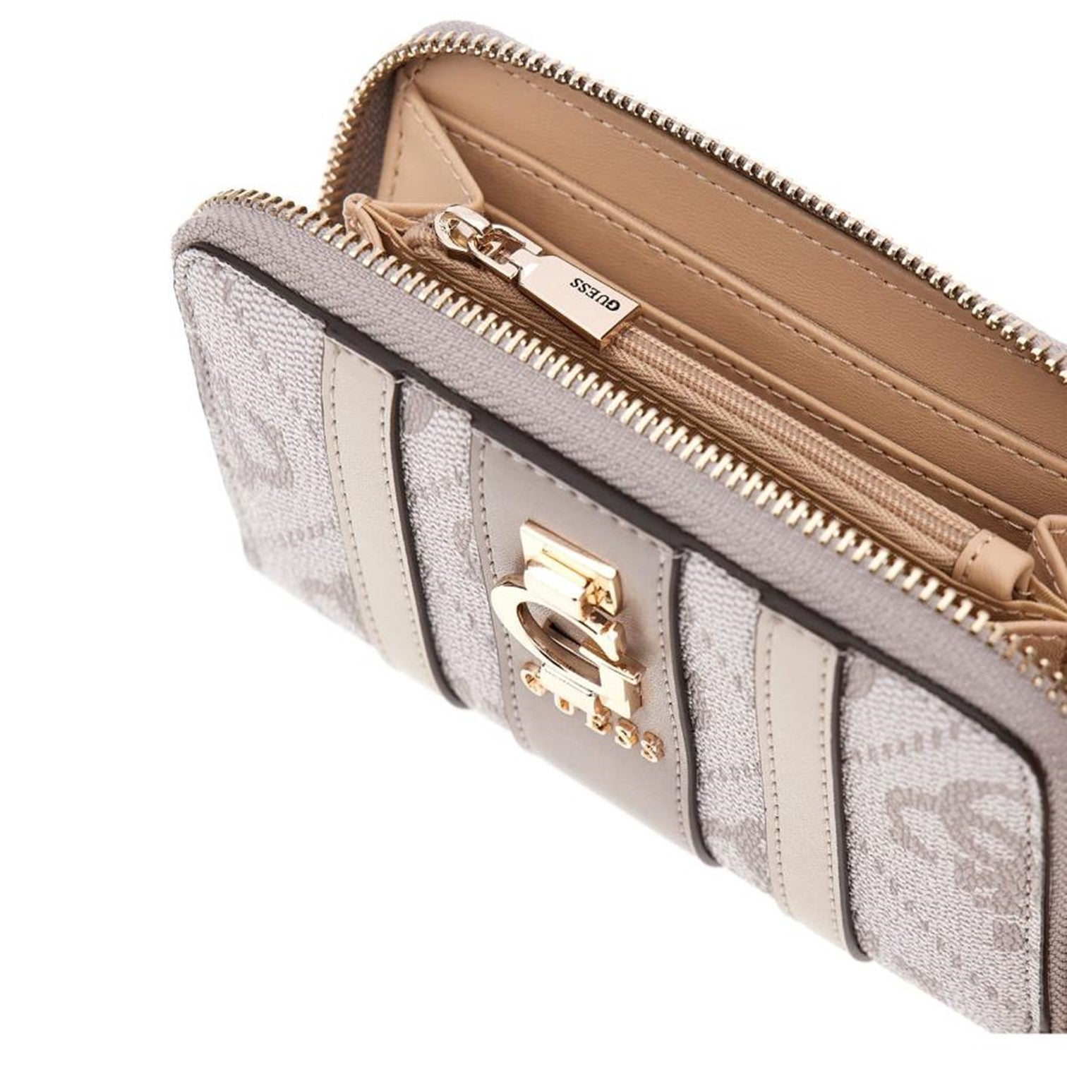 Guess Erenia Plånbok Mellanstor Cognac