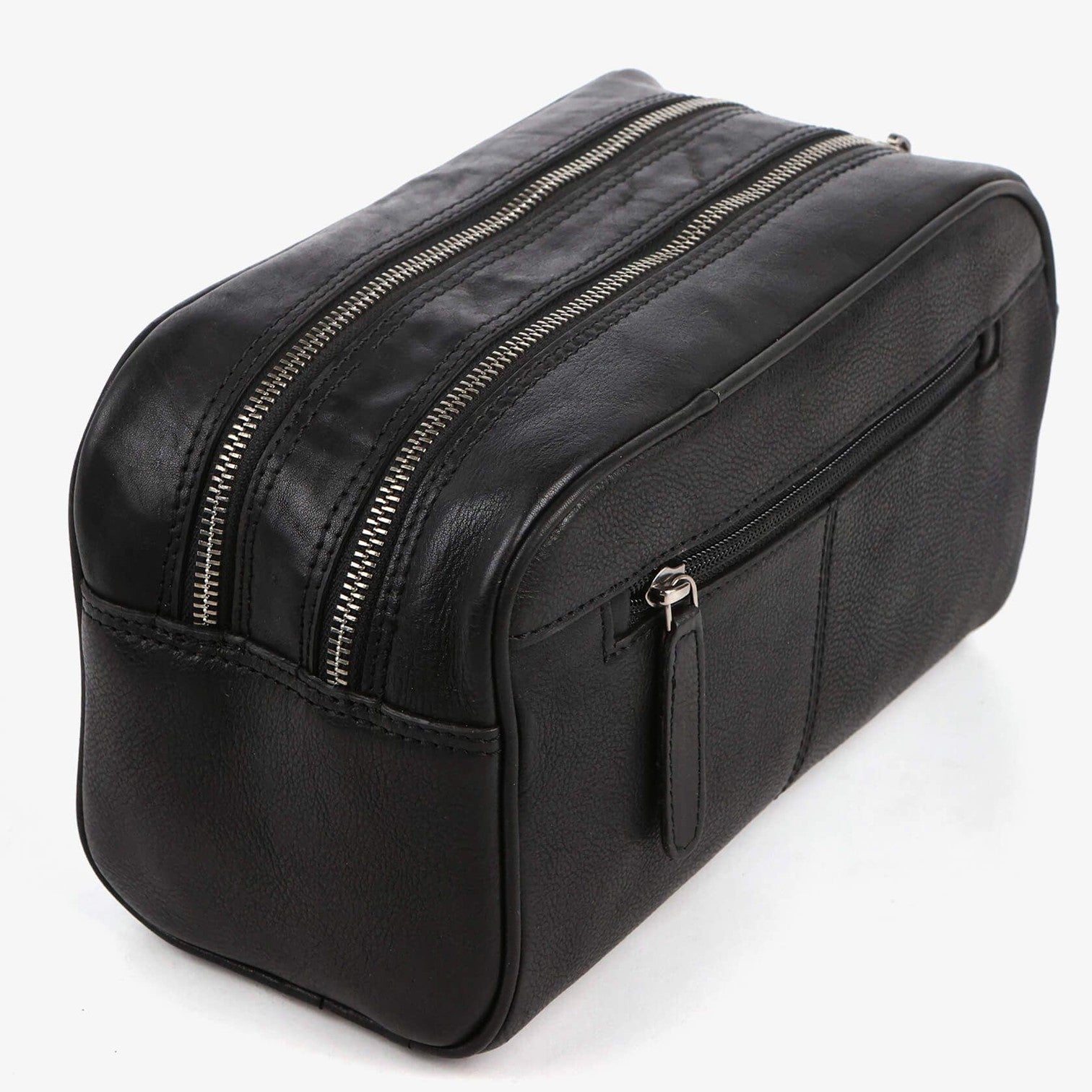 House Of Sajaco 2-Fack Necessär i Skinn Cognac