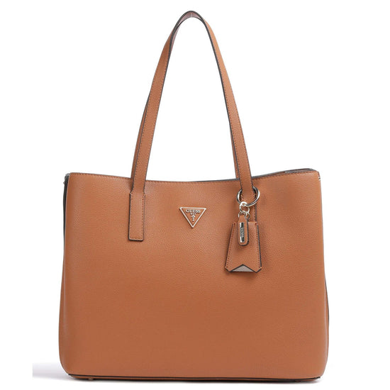 Guess Meridian Handväska Stor Cognac
