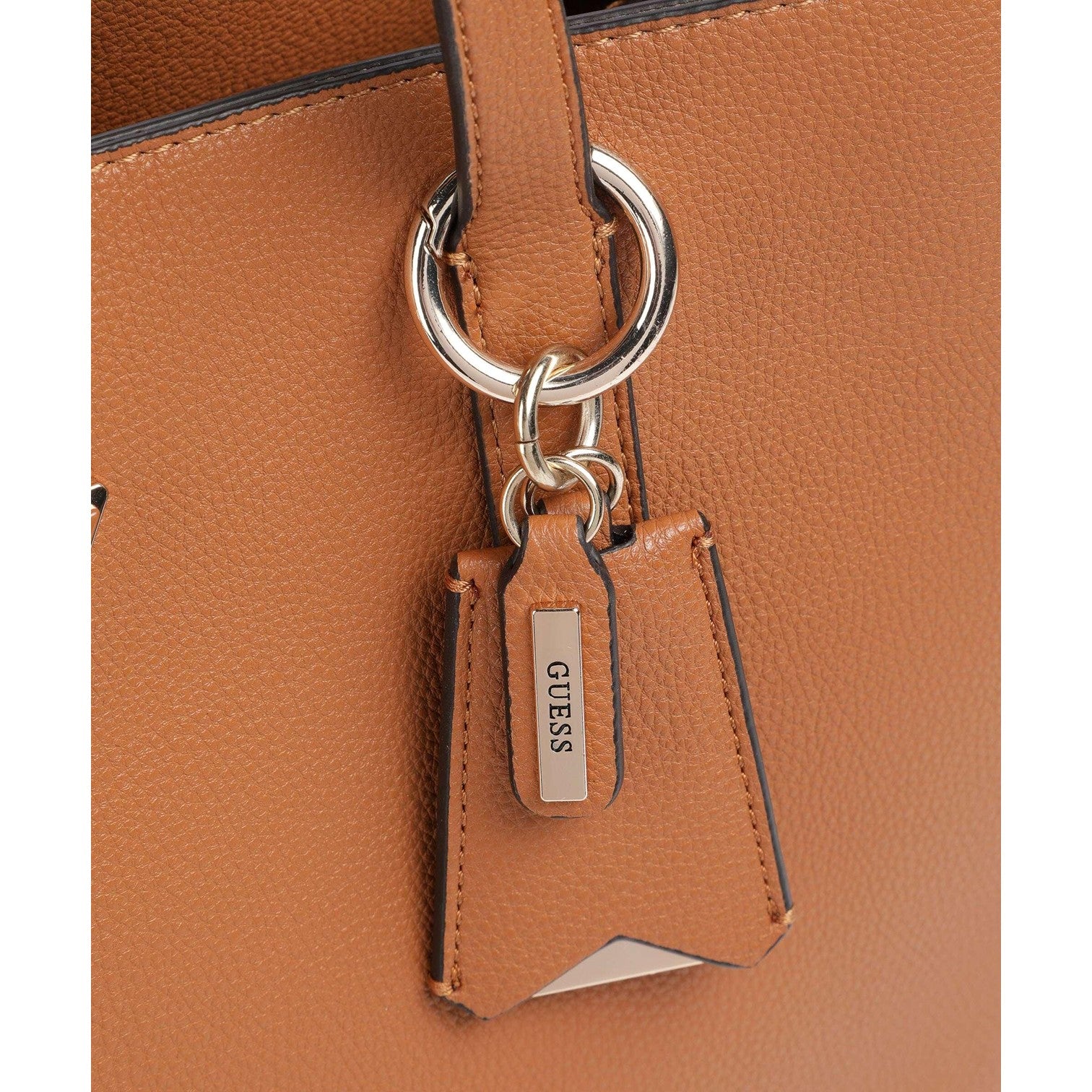 Guess Meridian Handväska Stor Cognac