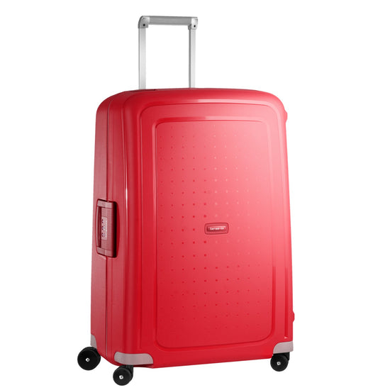 Samsonite S'Cure 75cm  Stor Resväska Röd