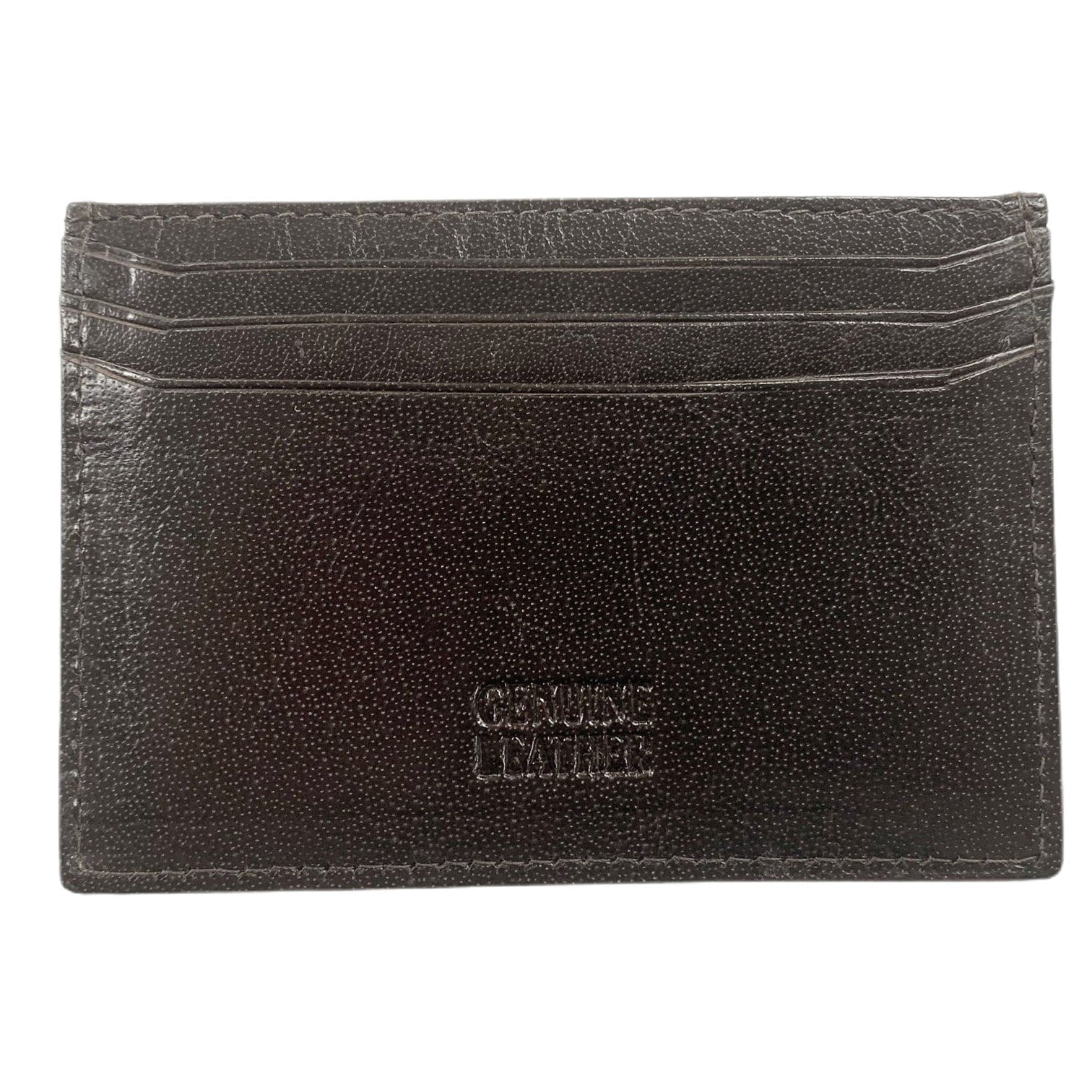 The Monte Slim Kortficka i Skinn Svart