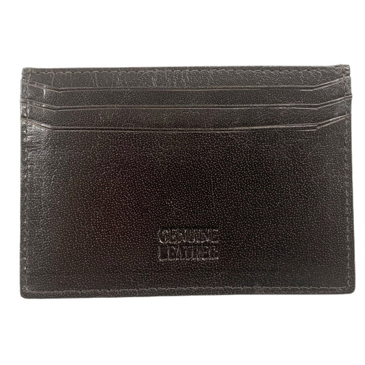 The Monte Slim Kortficka i Skinn Svart