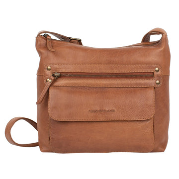 House Of Sajaco Korinth Axelremsväska i Skinn Brun