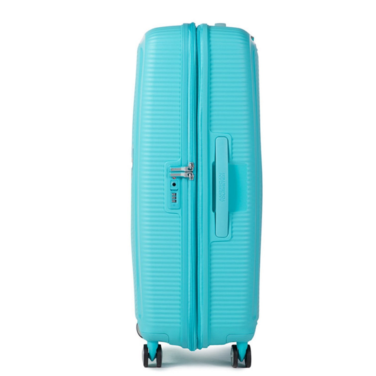 American Tourister Soundbox  77cm Stor Resväska Poolside Blue