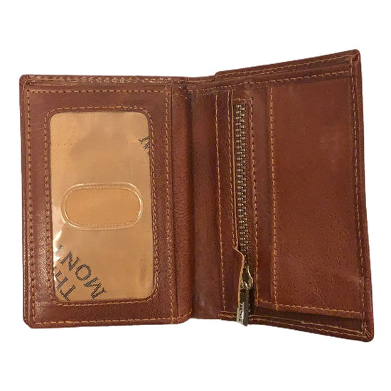 Puccini Plånbok Liten i Skinn Cognac