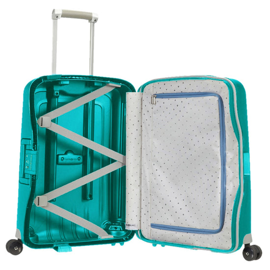 Samsonite S'Cure 55Cm Kabinväska Aqua Blå