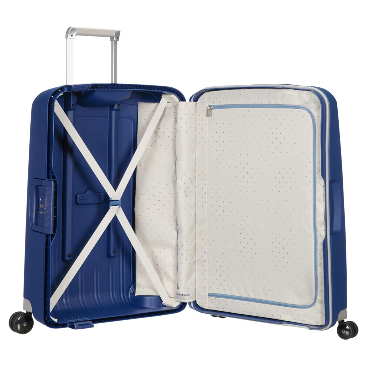 Samsonite S'Cure 81cm Extra Stor Resväska Mörkblå