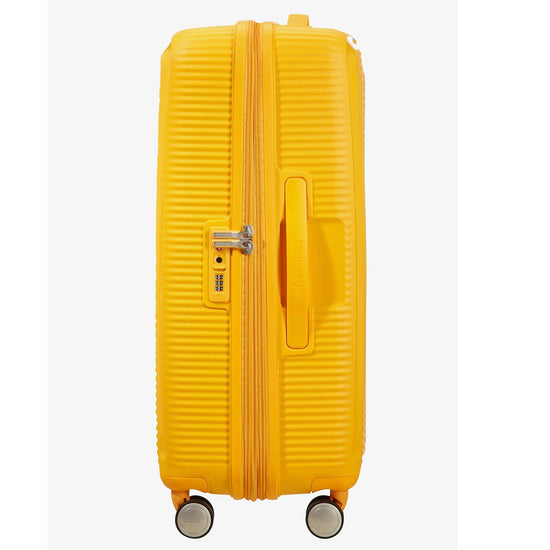American Tourister Soundbox  77cm Stor Resväska Gul