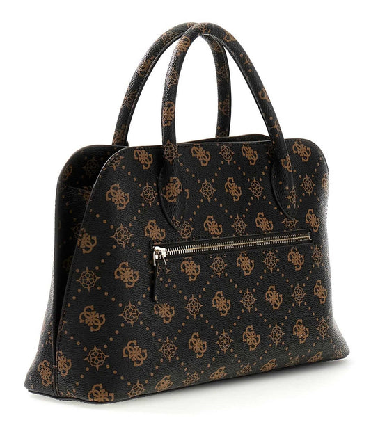 Guess Emelie Handväska Mörkbrun