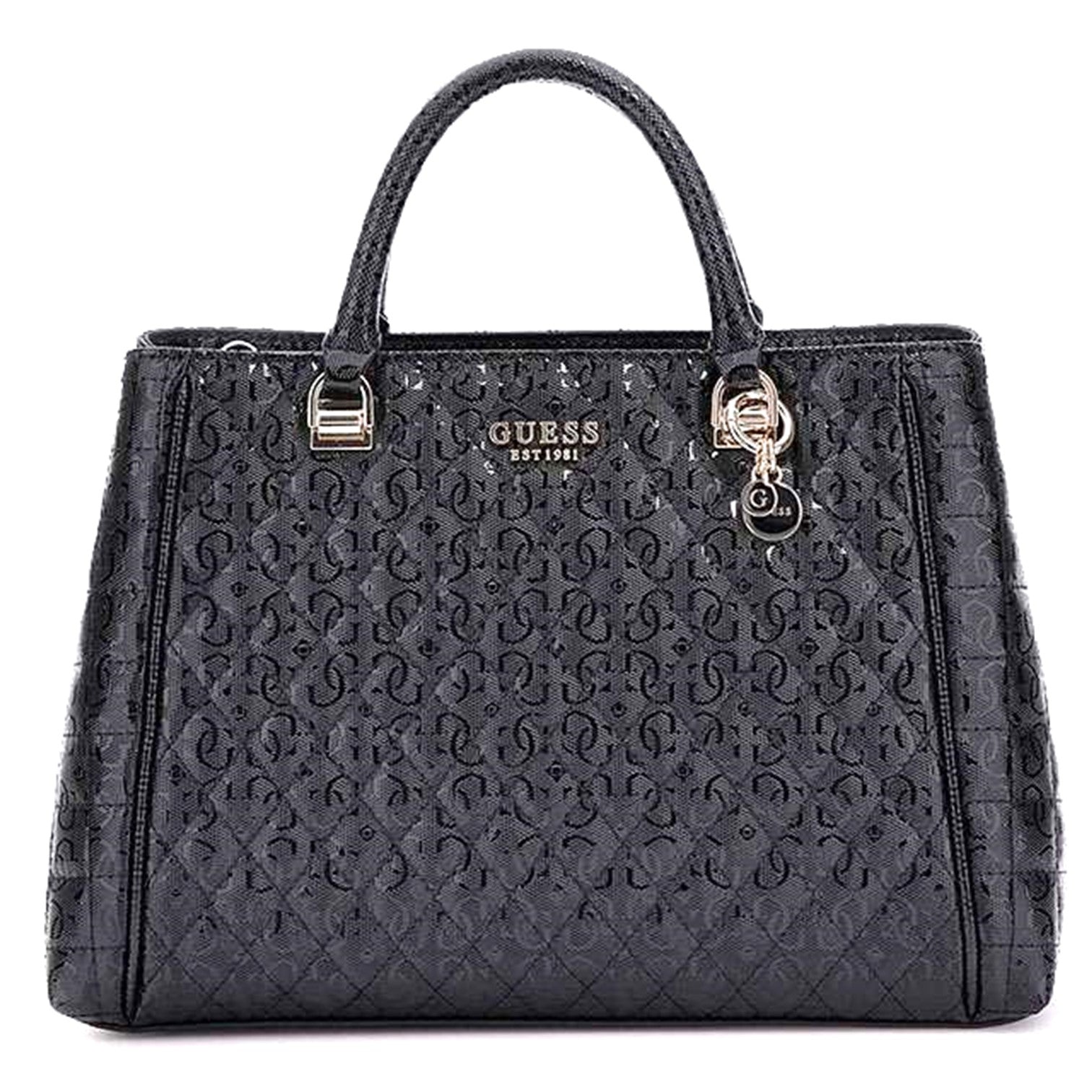 Guess Yarmilla 4logo Handväska Svart