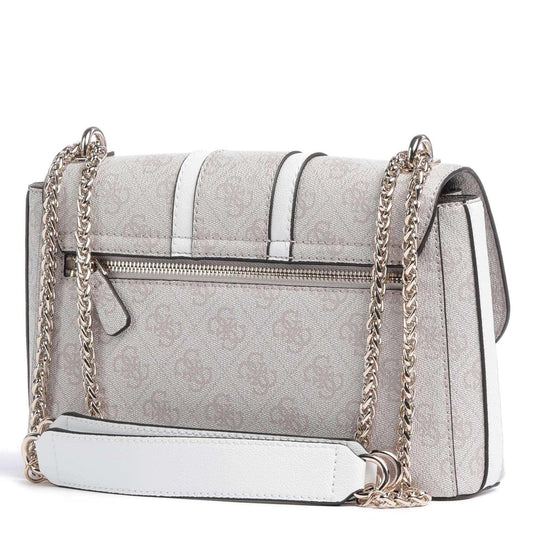 Guess Noreen 4g Logo Axelväska Vit