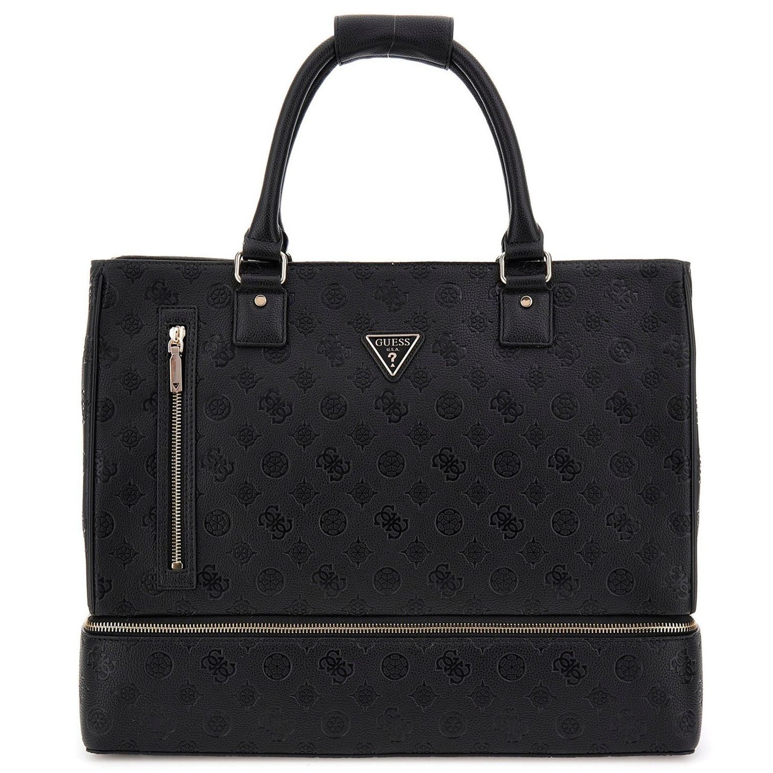 Guess Wilder Travel Handväska Extra Stor Svart