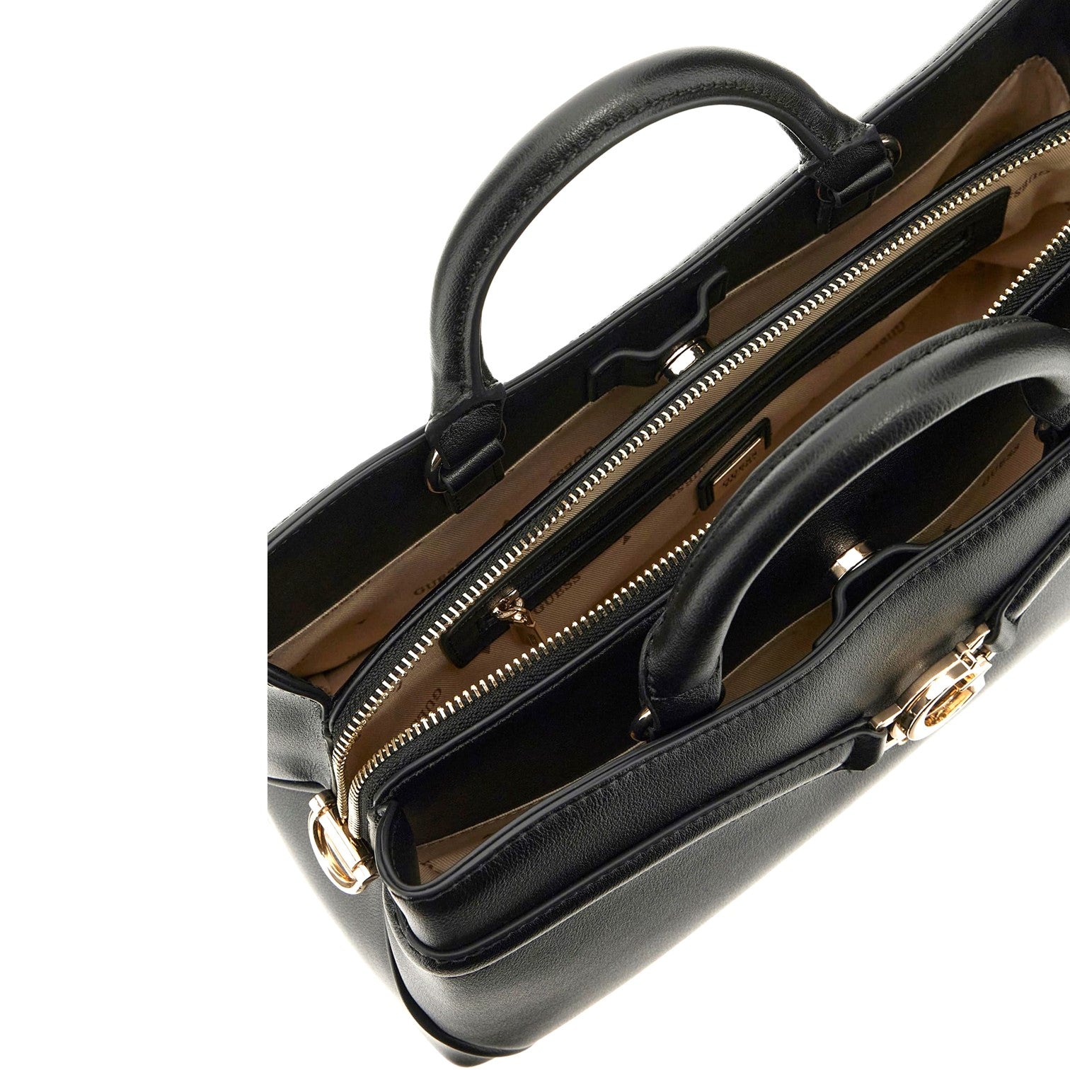 Guess Dea Peony Handväska Svart