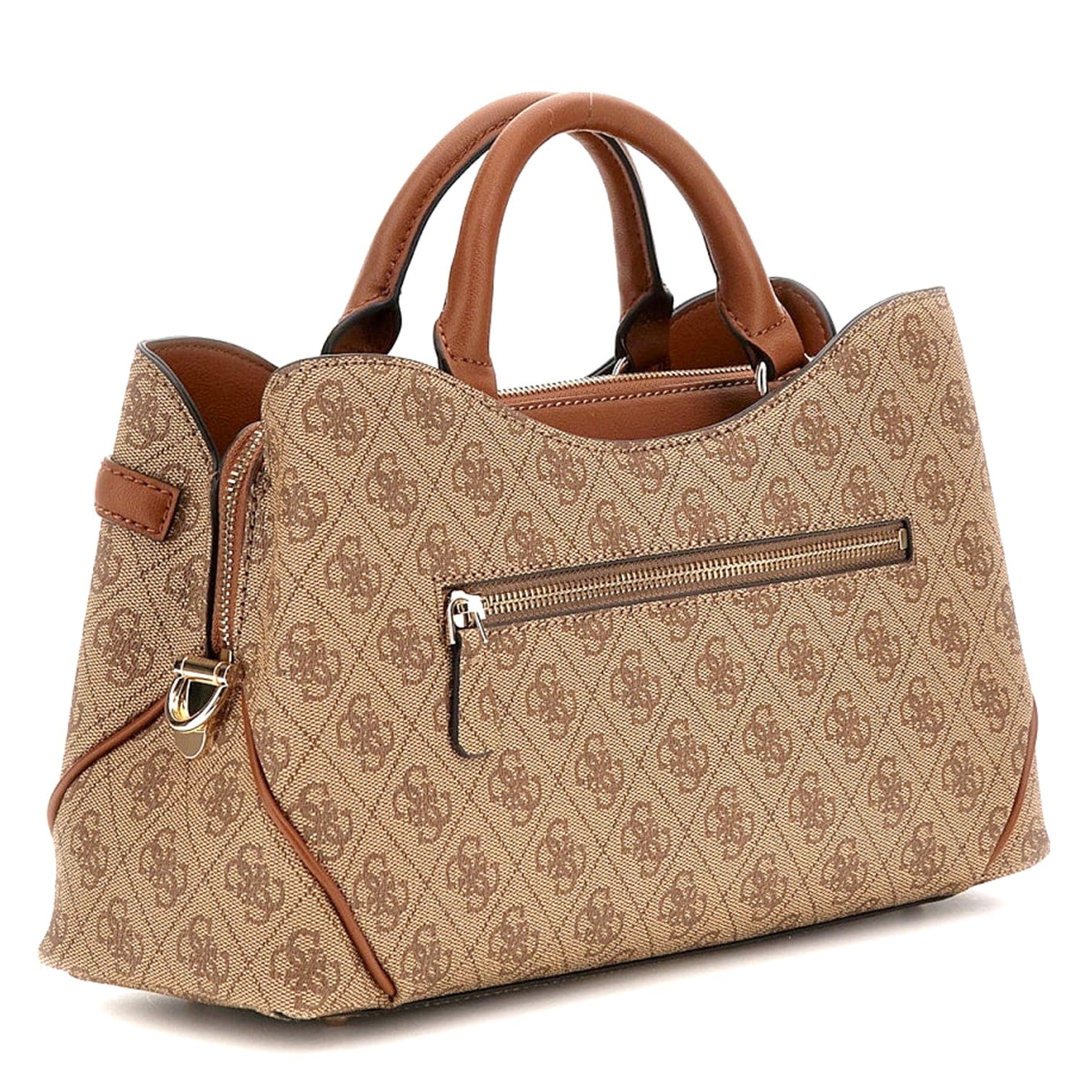 Guess Dea 4G Peony Handväska Cognac