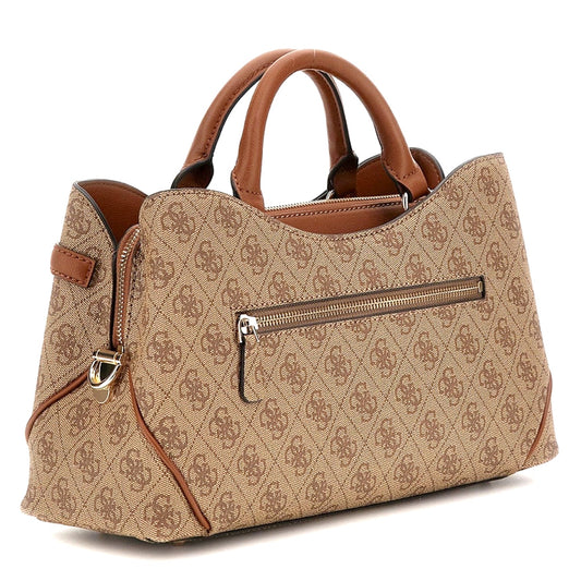 Guess Dea 4G Peony Handväska Cognac