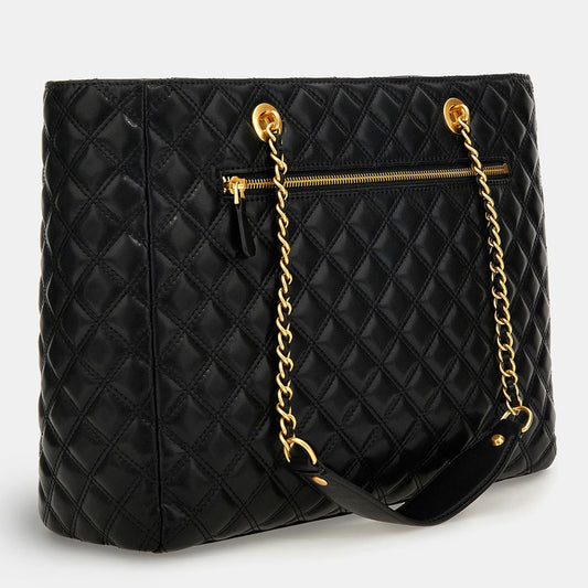 Guess Giully Quiltad Handväska Svart