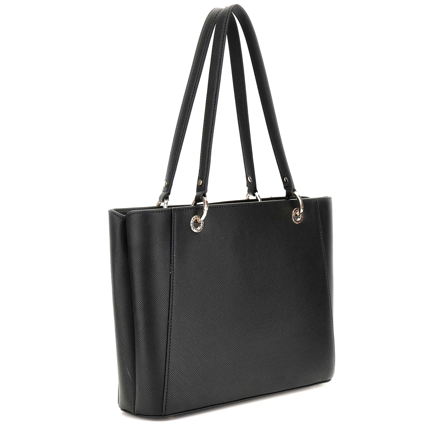 Guess Noelle Saffiano Shopperväska Svart