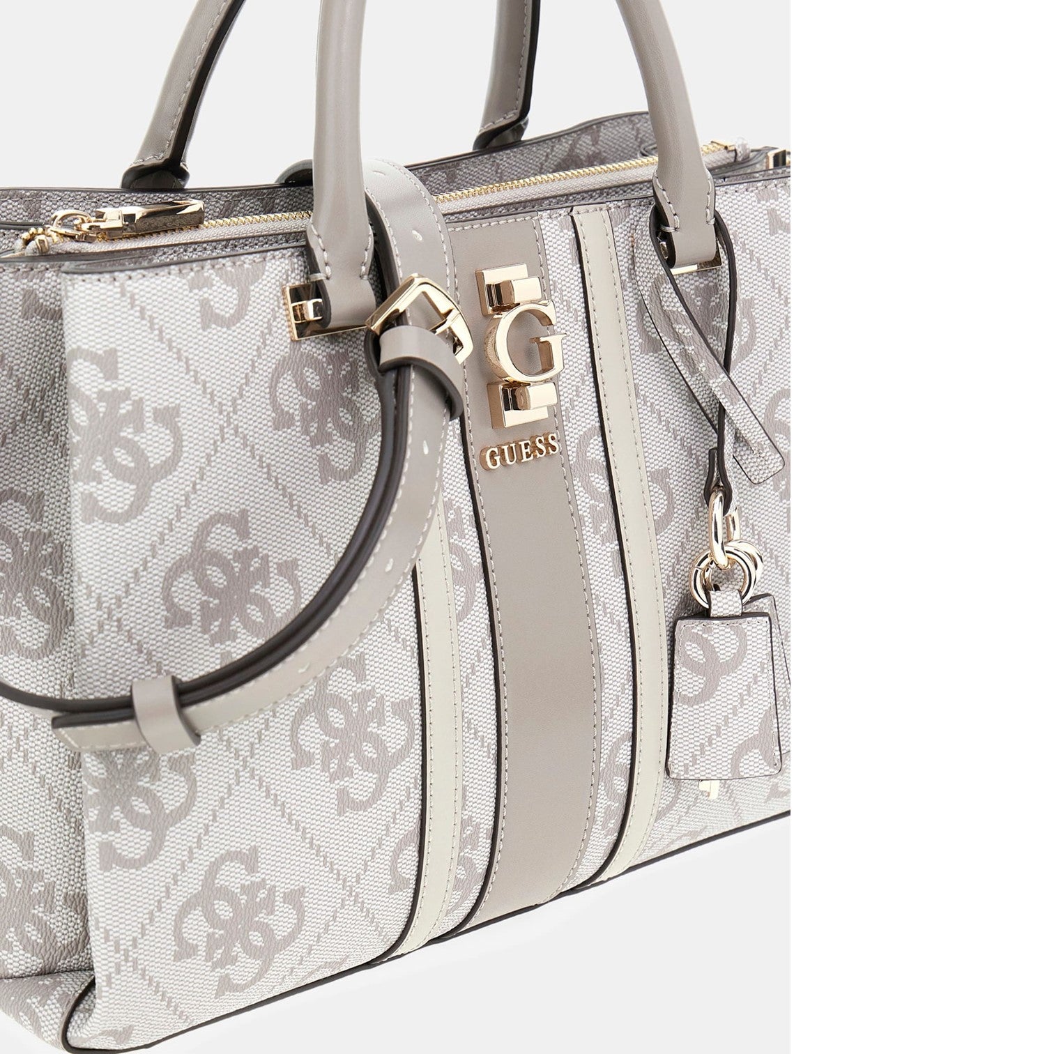 Guess Erenia Handväska Vit/Taupe