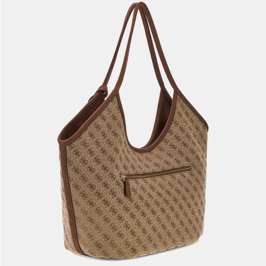 Guess Samantha Shoppingväska Cognac