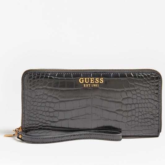 Guess Laurel Croco Plånbok Svart