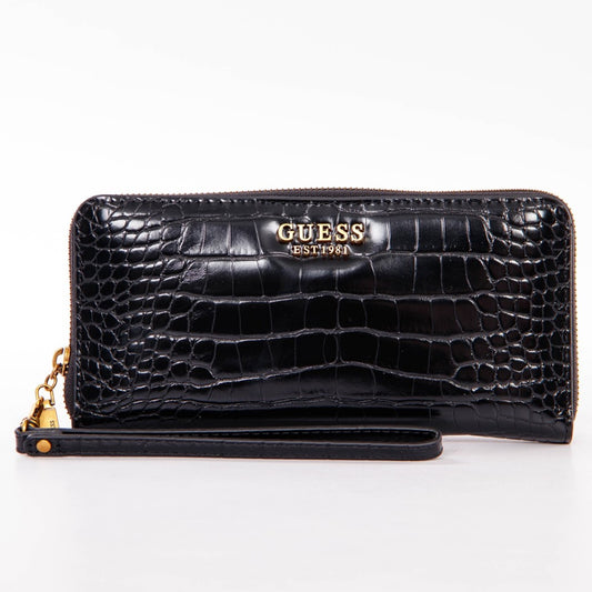 Guess Laurel Croco Plånbok Svart