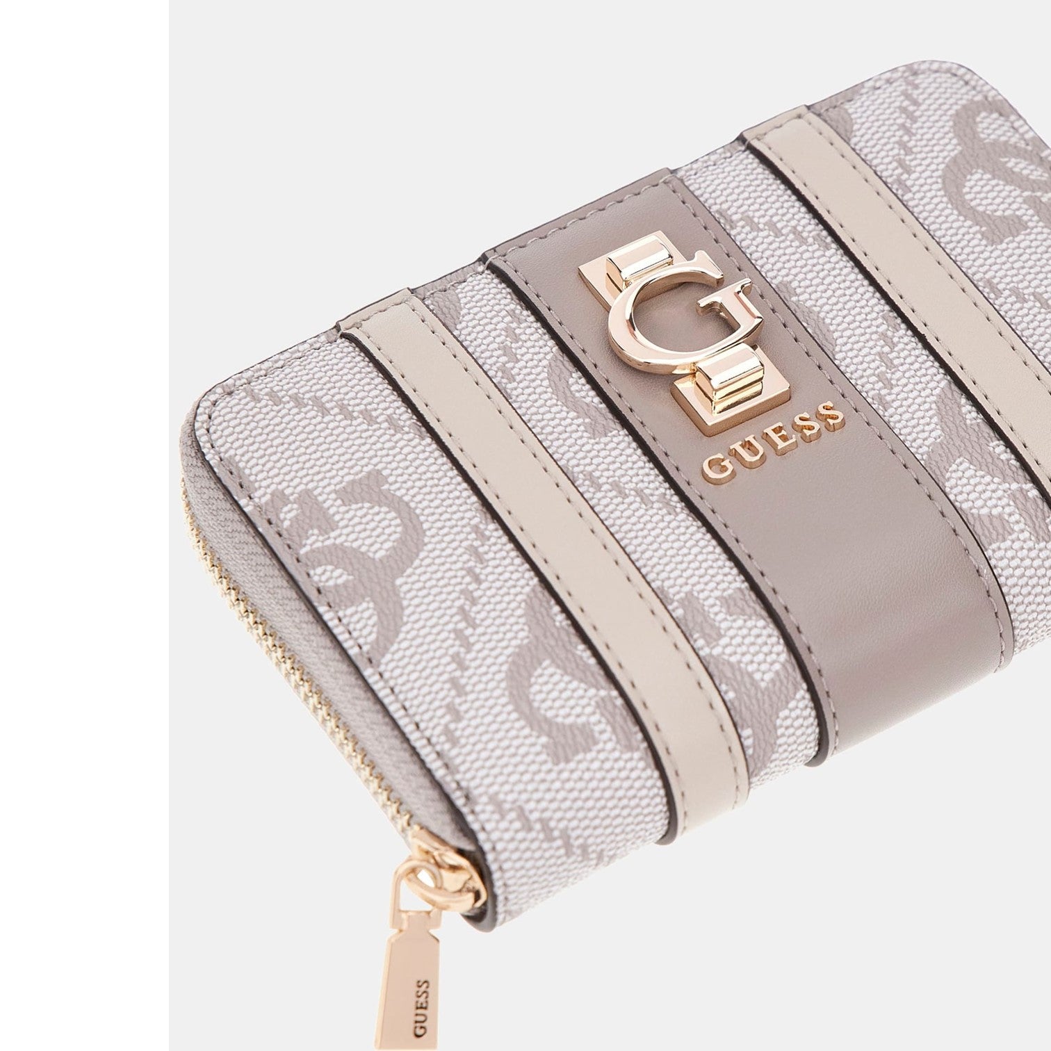 Guess Erenia Plånbok Mellanstor Beige