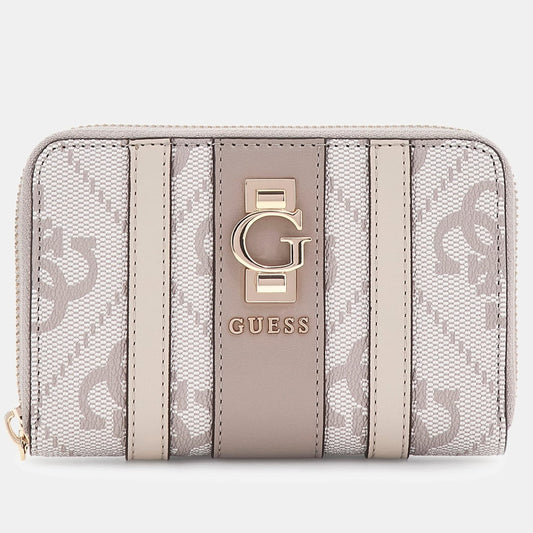 Guess Erenia Plånbok Mellanstor Beige