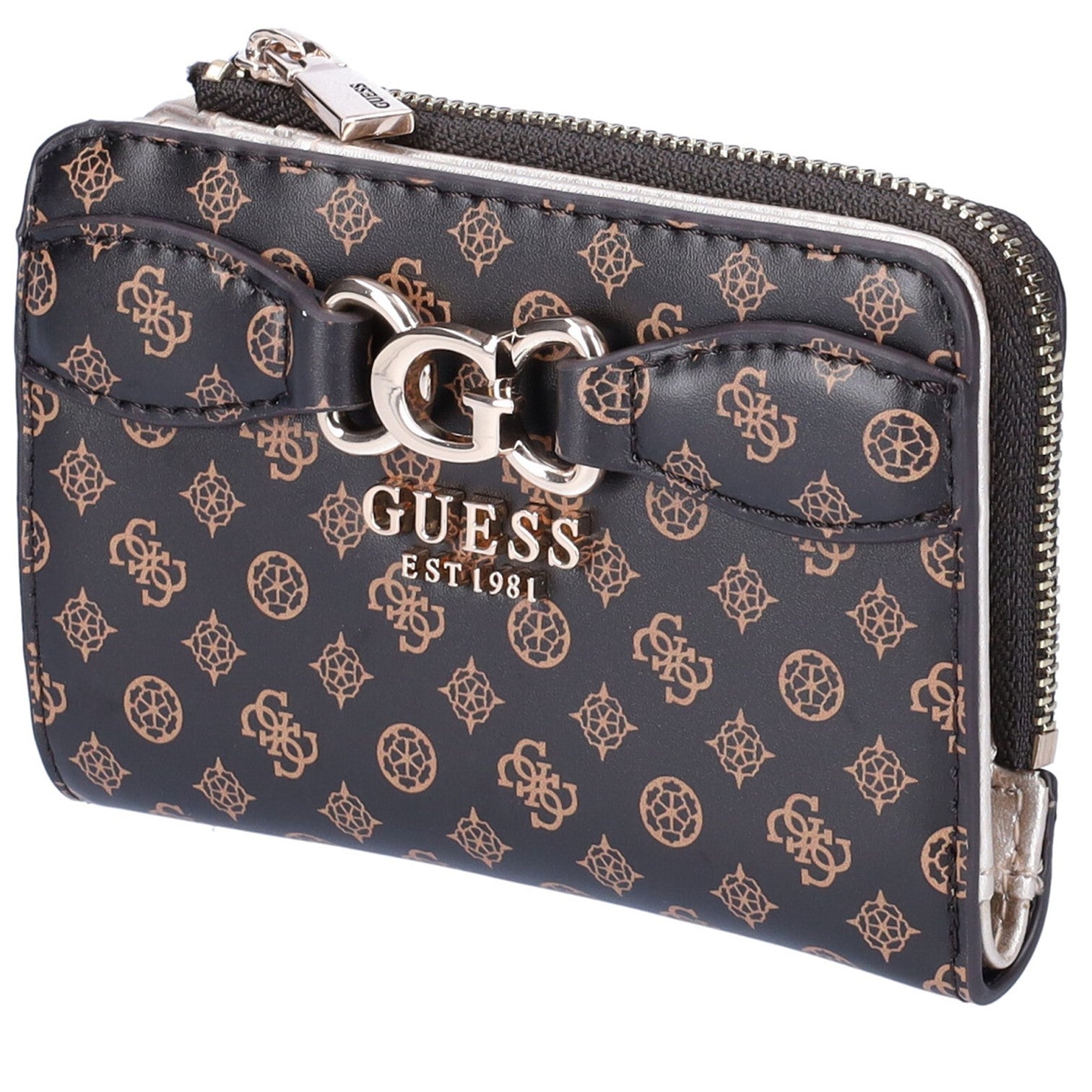 Guess Arlena Plånbok Liten Mörkbrun