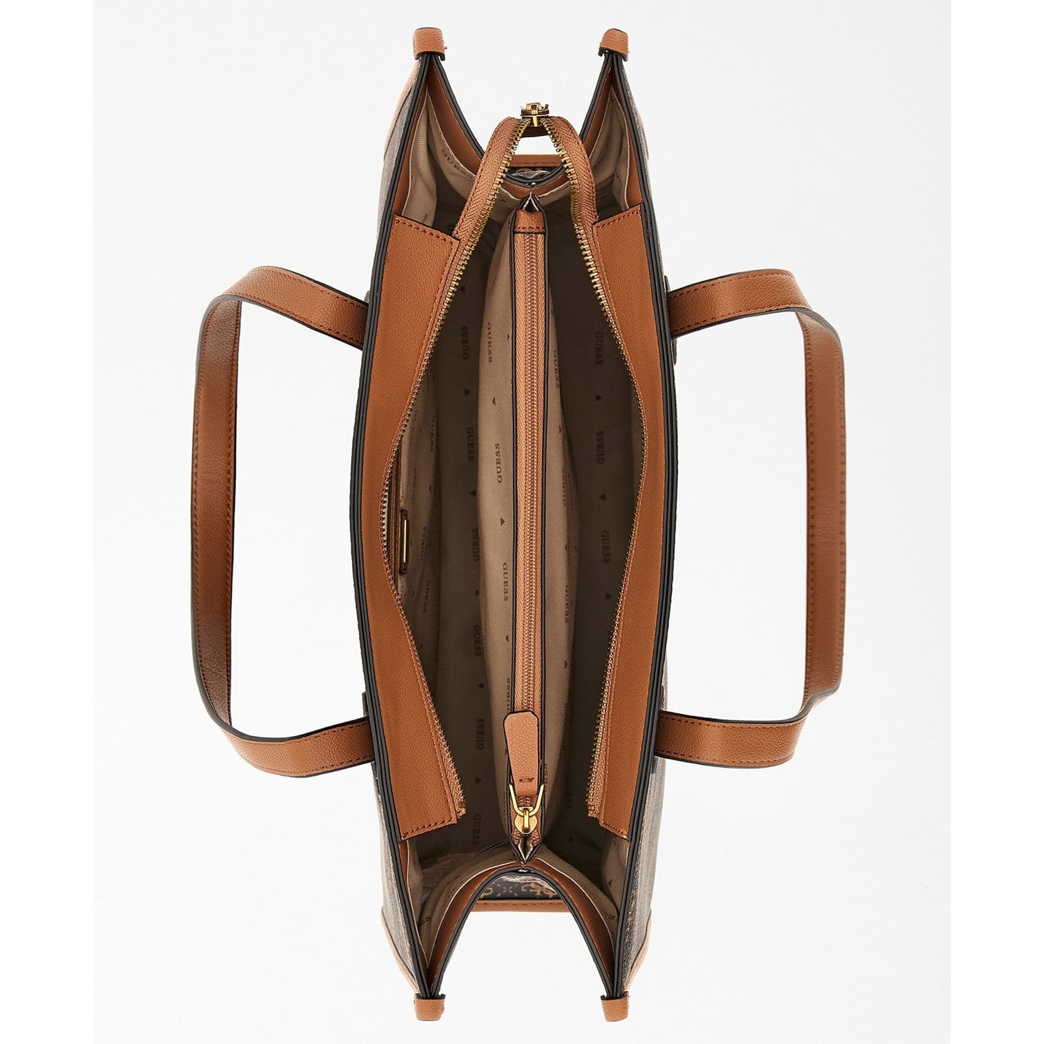 Guess Silvana 4g Shopper Stor Brun