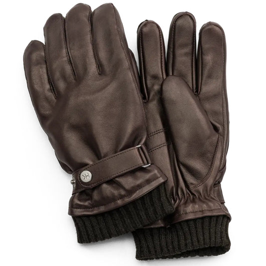 HK Premium Herrhandskar i Skinn 10.5 Mörkbrun